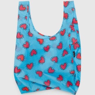 Baggu Baggu Reusable Bag Standard Keith Haring  Hearts