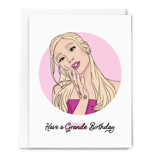 Sammy Gorin Grande Birthday Card