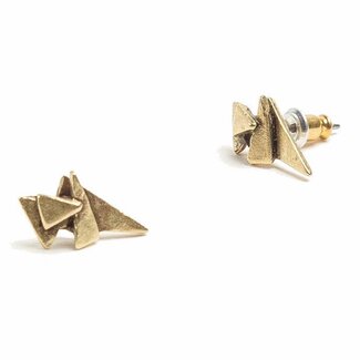 Tilly Doro Triangle Stack Studs