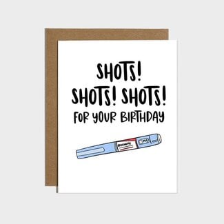 Brittany Paige Ozempic Shots Birthday Card