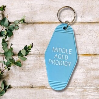 GetBullish Middle Aged Prodigy Motel Style Keychain in Blue