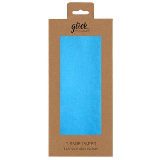 Glick Tissue Plain Turquoise
