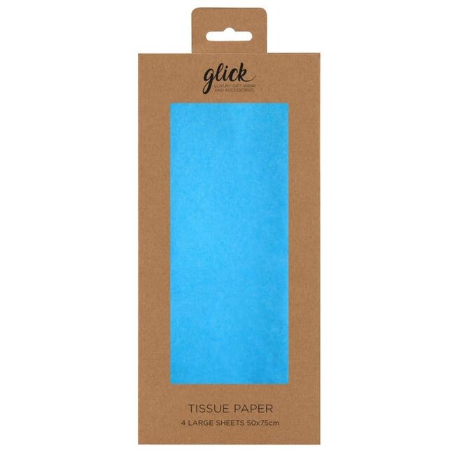 Tissue Plain Turquoise