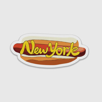 Drawn Goods New York Hot Dog Sticker