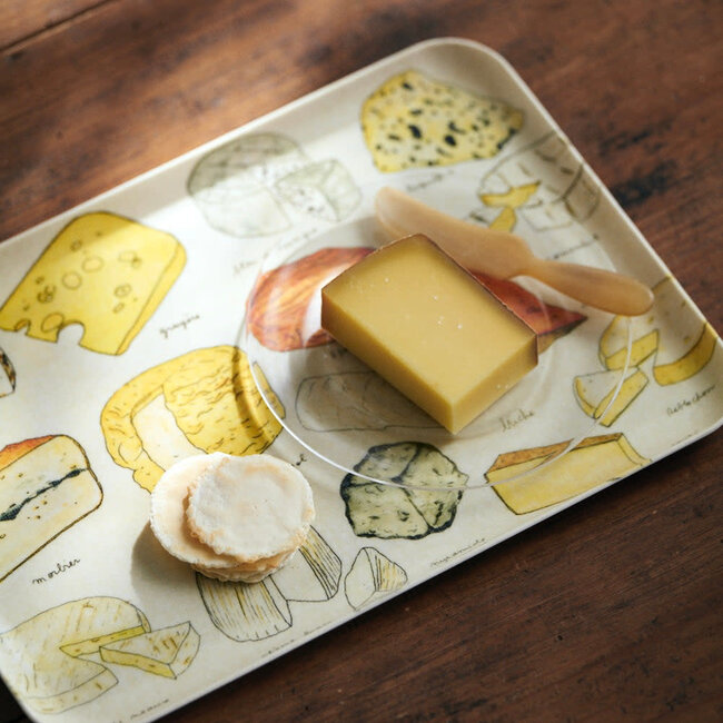 Isabelle Boinot Fromage Linen Tray Medium