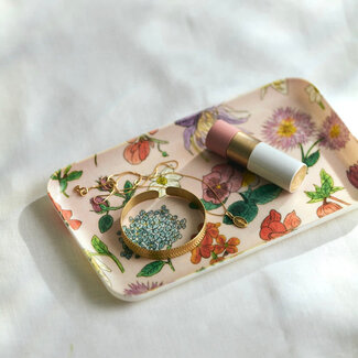 Fog Linen linen tray small: isabelle boinot: fleur