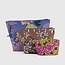 Baggu Go Pouch Garden Flowers