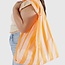 Baggu Reusable Bag Big Tangerine Wide Stripe