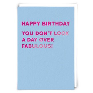 Redback Cards Fabulous Birthday Card