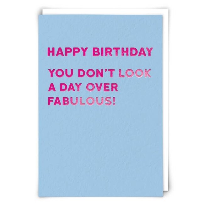 Fabulous Birthday Card