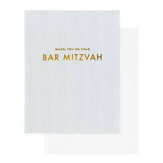 Sugar Paper Bar Mitzvah, Striped