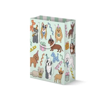 Illustrating Amy Birthday Dogs Gift Bag - Large
