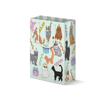 Illustrating Amy Birthday Cats Gift Bag - Large