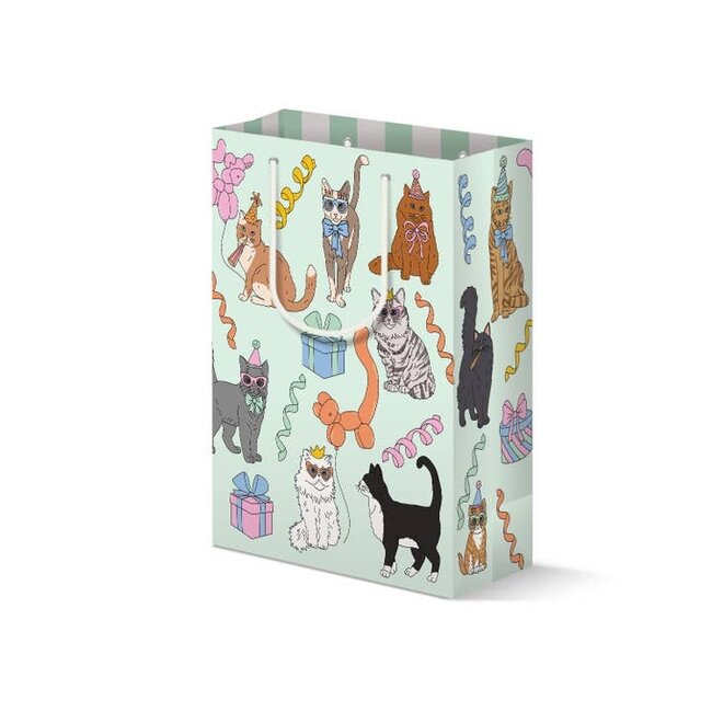 Birthday Cats Gift Bag - Large