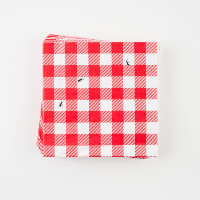 Napkin - Red Gingham