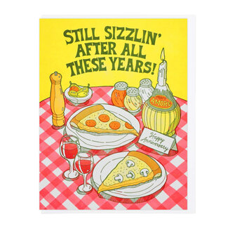 Lucky Horse Press Still Sizzlin' Pizza Anniversary