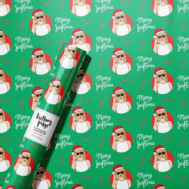 Merry Swiftmas Christmas Wrapping Paper Roll