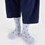 Baggu Crew Socks Blue Rosette