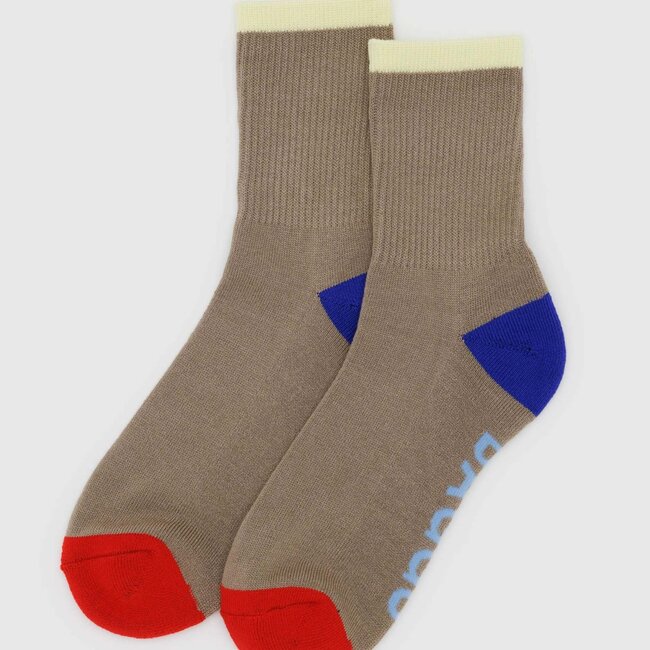 Baggu Ribbed Socks Dove Mix