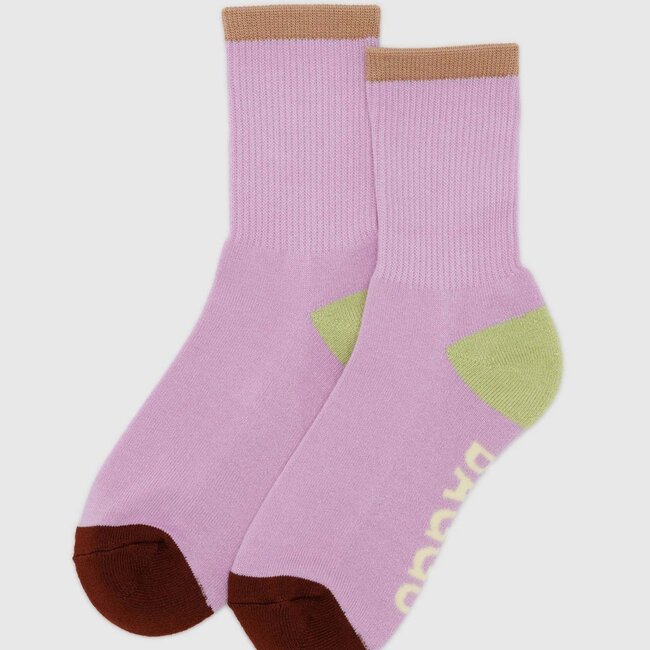 Baggu Ribbed Socks Peony Mix