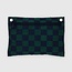 Baggu Travel Cloud Bag Navy Green Check