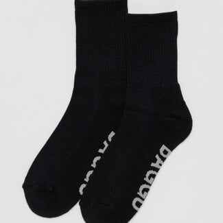 Baggu Baggu Ribbed Socks Black