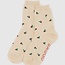 Baggu Crew Socks Cream Rosette