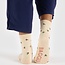 Baggu Crew Socks Cream Rosette