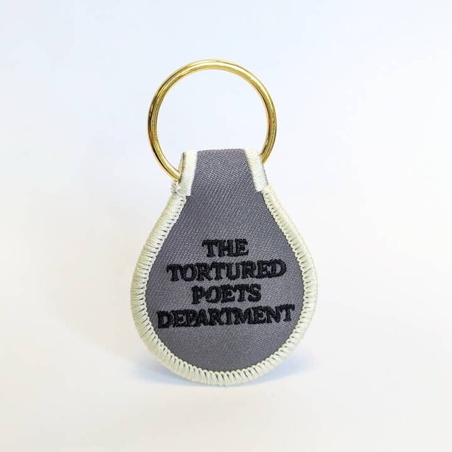 Swiftography: Tortured Poets Department Embroidered Key Tag