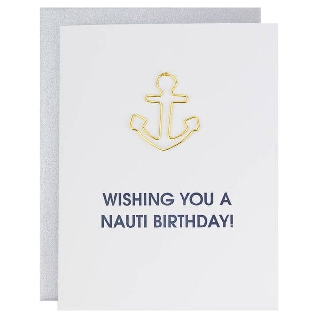 Wishing You A Nauti Birthday - Paper Clip