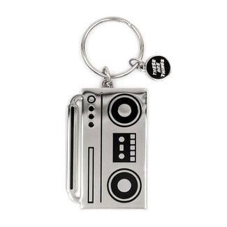 These Are Things Boombox Enamel Keychain