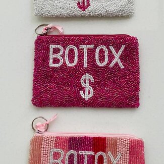 Tiana Designs Tiana Designs Botox $ Pouch Fuchsia/White