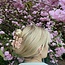 Solar Eclipse Cherry Blossoms Pink Hair Claw