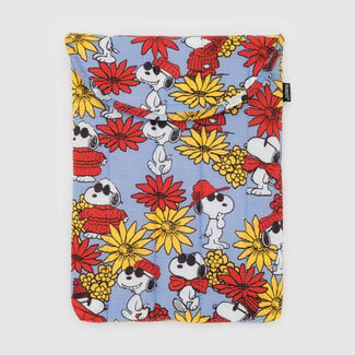 Baggu Baggu Puffy Laptop Sleeve Floral Snoopy 13"/14"