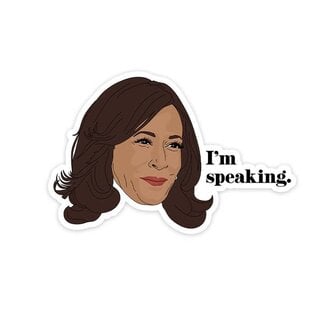 Sammy Gorin Kamala I'm Speaking Sticker