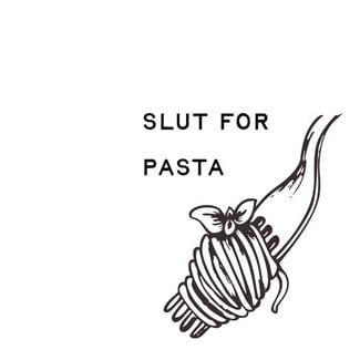 Fuzzy Whale Paper Co Slutty Pasta