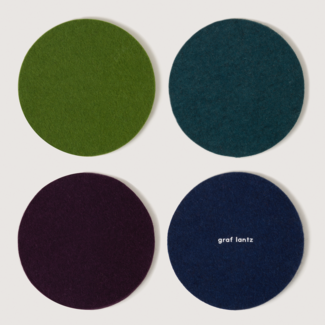 Graf & Lantz Graf & Lantz Coaster Round 4 pack Jewel