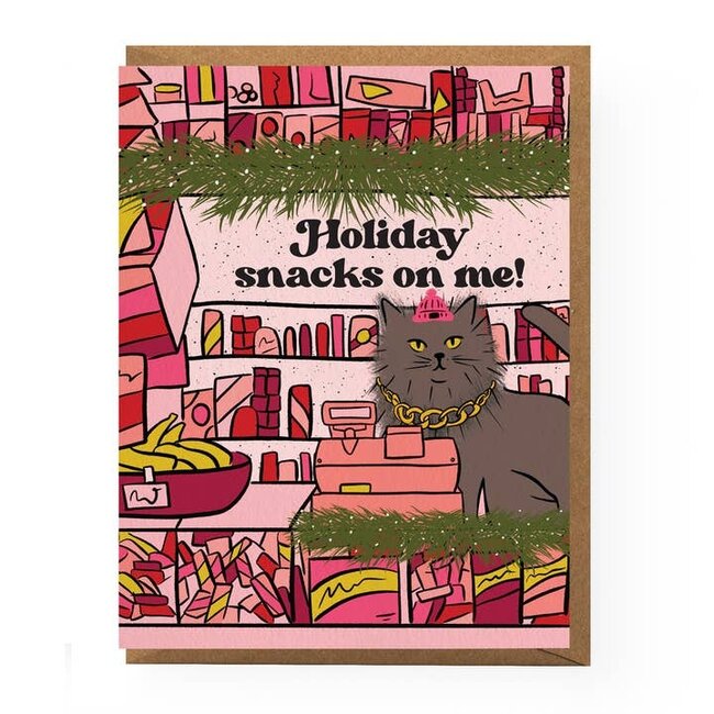 Bodega Cat Holiday Card