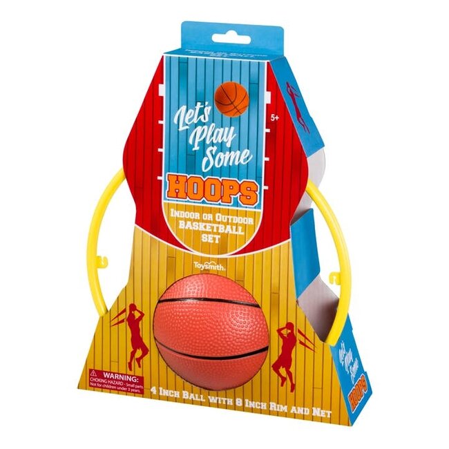 Toysmith Hoops Basketball Set