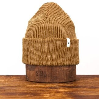 Upstate Stock Upstate Stock Upcycled Cotton Watch Cap Dark Goldenrod