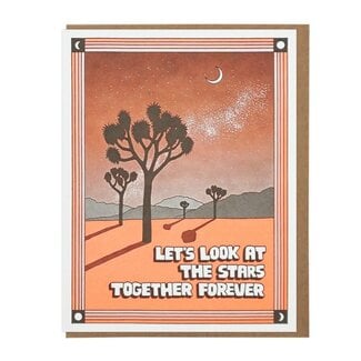 Lucky Horse Press Let's Look At The Stars Together Forever