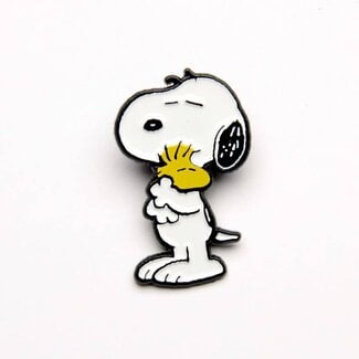 Magpie Peanuts Give Hugs Pin Hugs