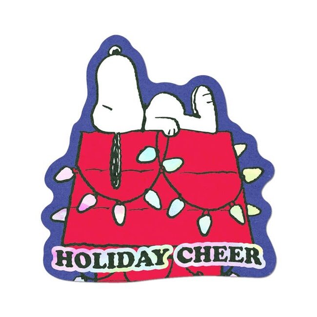 Holiday Cheer By Peanuts (Winter) - Die-Cut Sticker