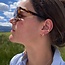 Lonewolf Half Round Hoops Tiny 14K Gold Fill