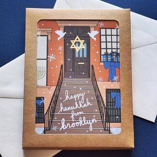 Made By Nilina Brooklyn Stoop Hanukkah Card Box (8)
