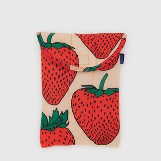 Baggu Baggu Puffy Tablet Sleeve 8" Strawberry