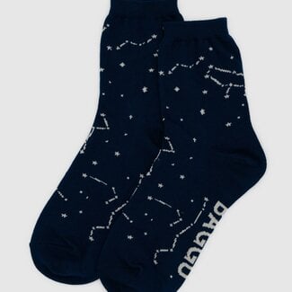 Baggu Baggu Crew Socks Constellation Midnight