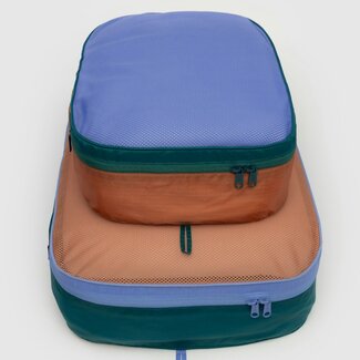 Baggu Baggu Large Packing Cube Set Mesh Canyon