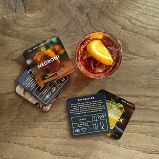Iron & Glory Iron & Glory Mixologist Cocktail Coasters