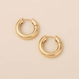 Scout Curated Wears Scout Curated Stellar Hoop Gold Vermeil Earring